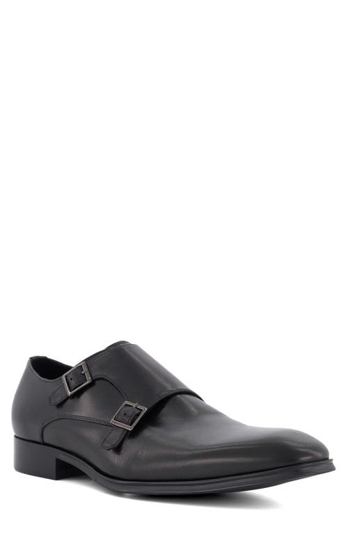 Situation Double Monk Strap Shoe in Black