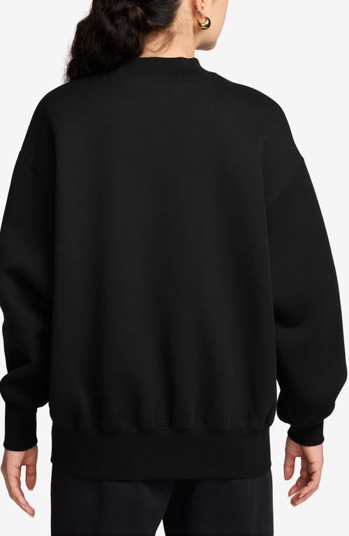 NIKE NIKE SPORTSWEAR OVERSIZE MOCK NECK TECH FLEECE SWEATSHIRT 