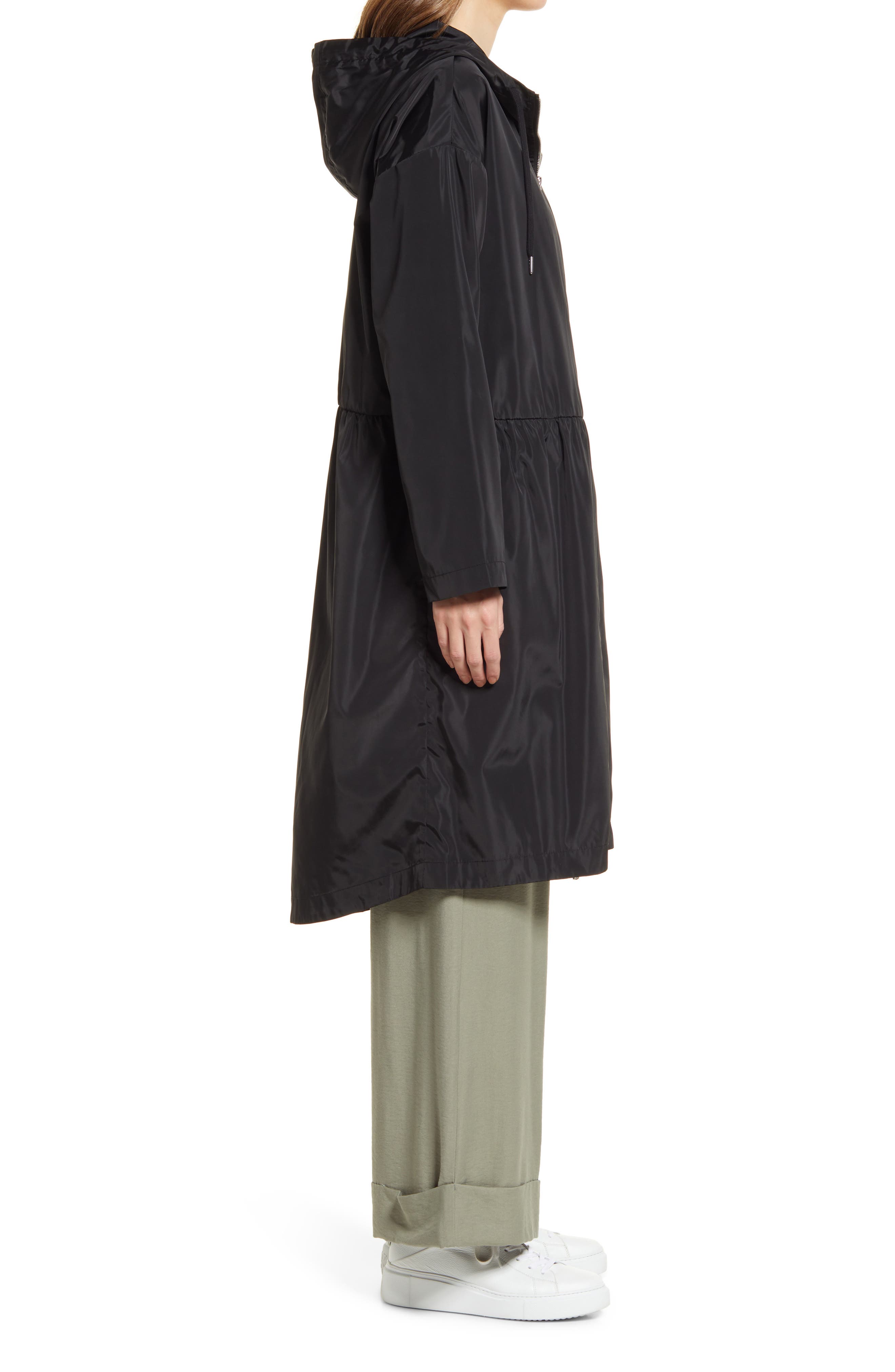 lightweight packable rain coat women's