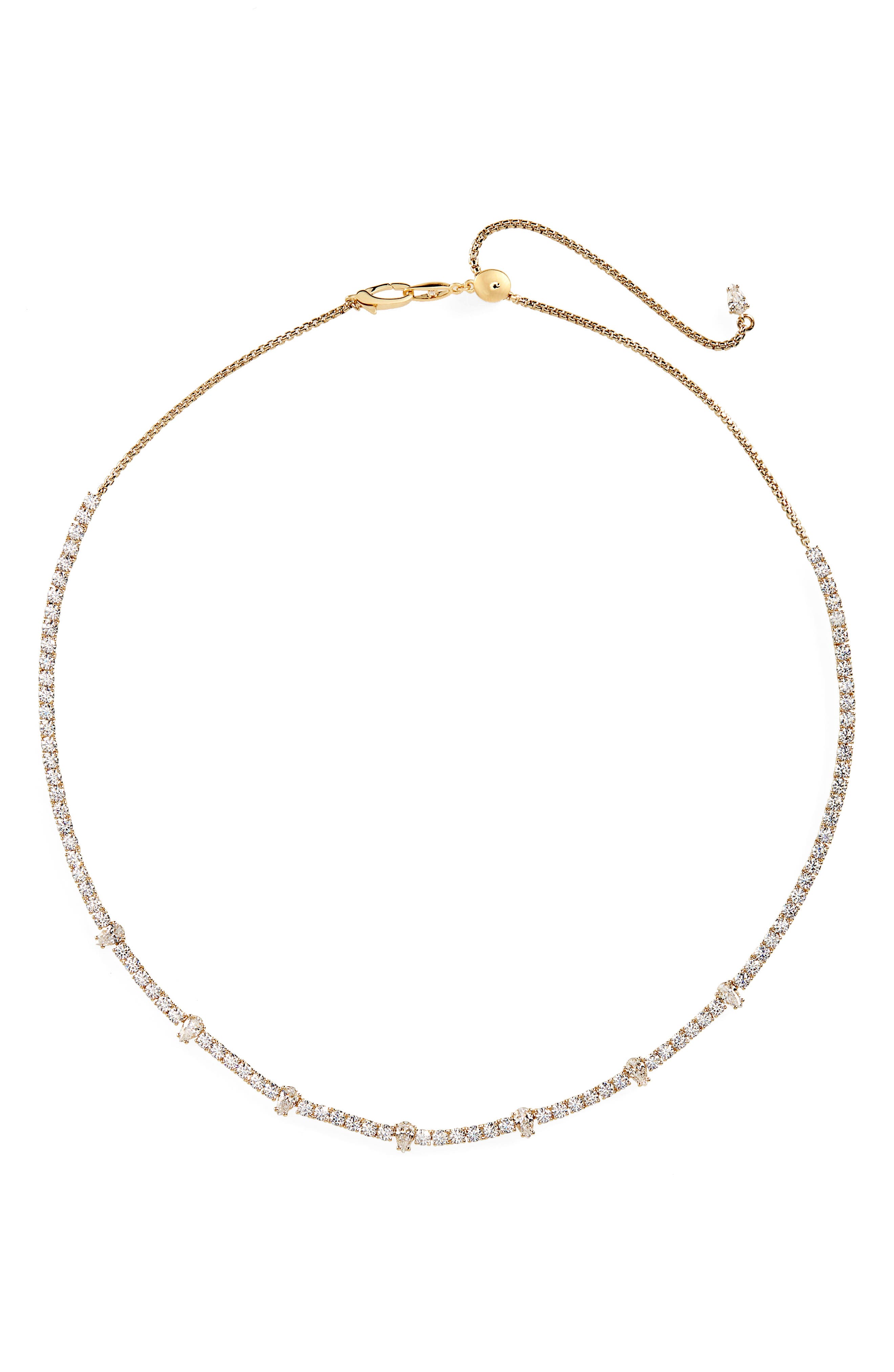 Nadri Love All Pear Cubic Zirconia 