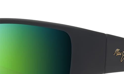 Maui Jim Sunglasses Local Kine In Black/green/grey