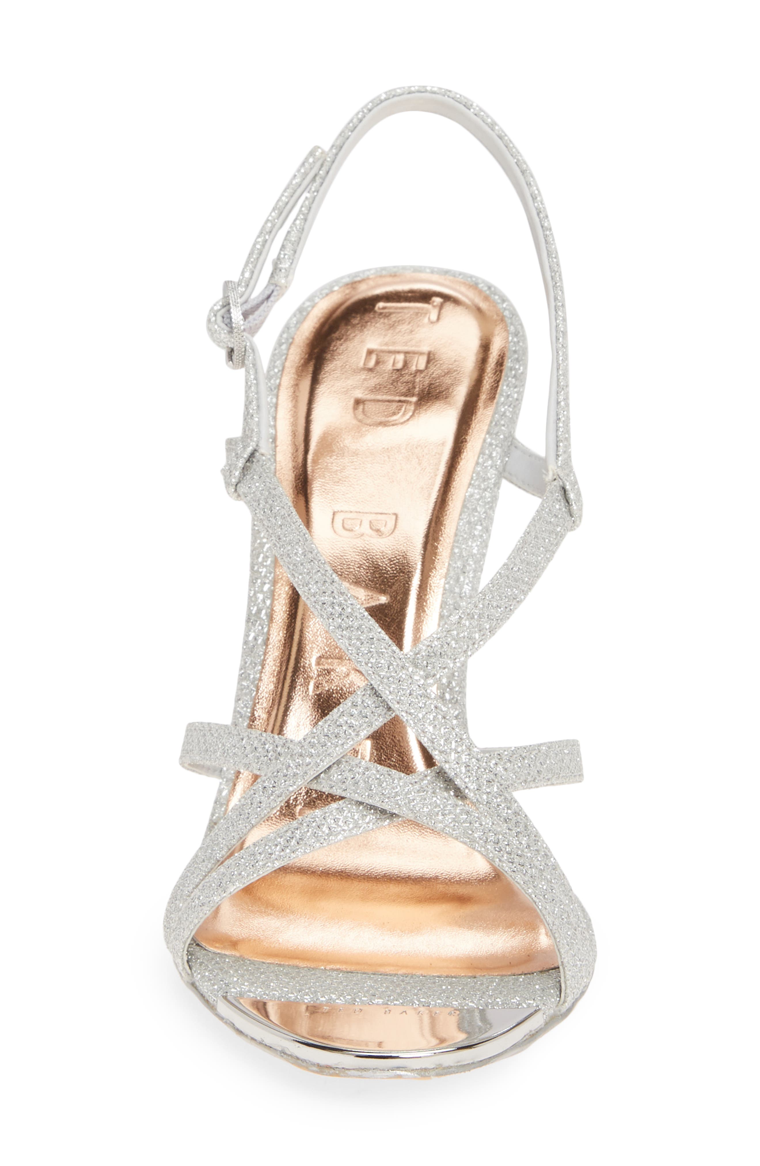 Ted Baker Theanna Sandal In Silver 