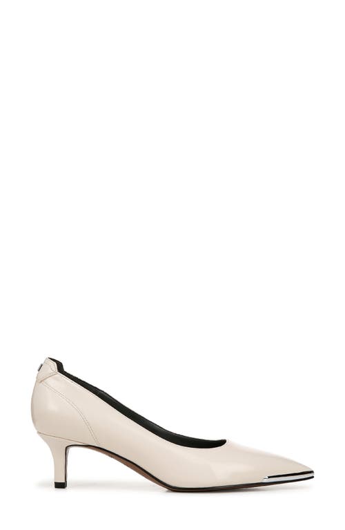 Shop Franco Sarto Kalsa Pointed Toe Kitten Heel Pump In White