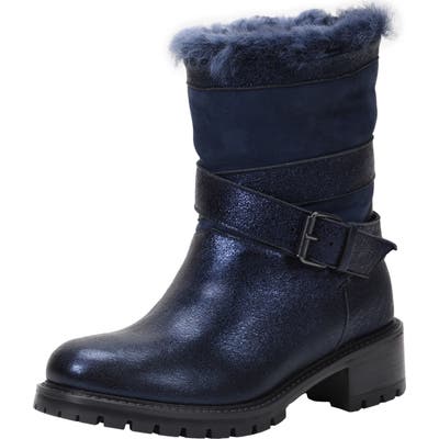 Ross & Snow Emilina Genuine Shearling Lined Weatherproof Bootie