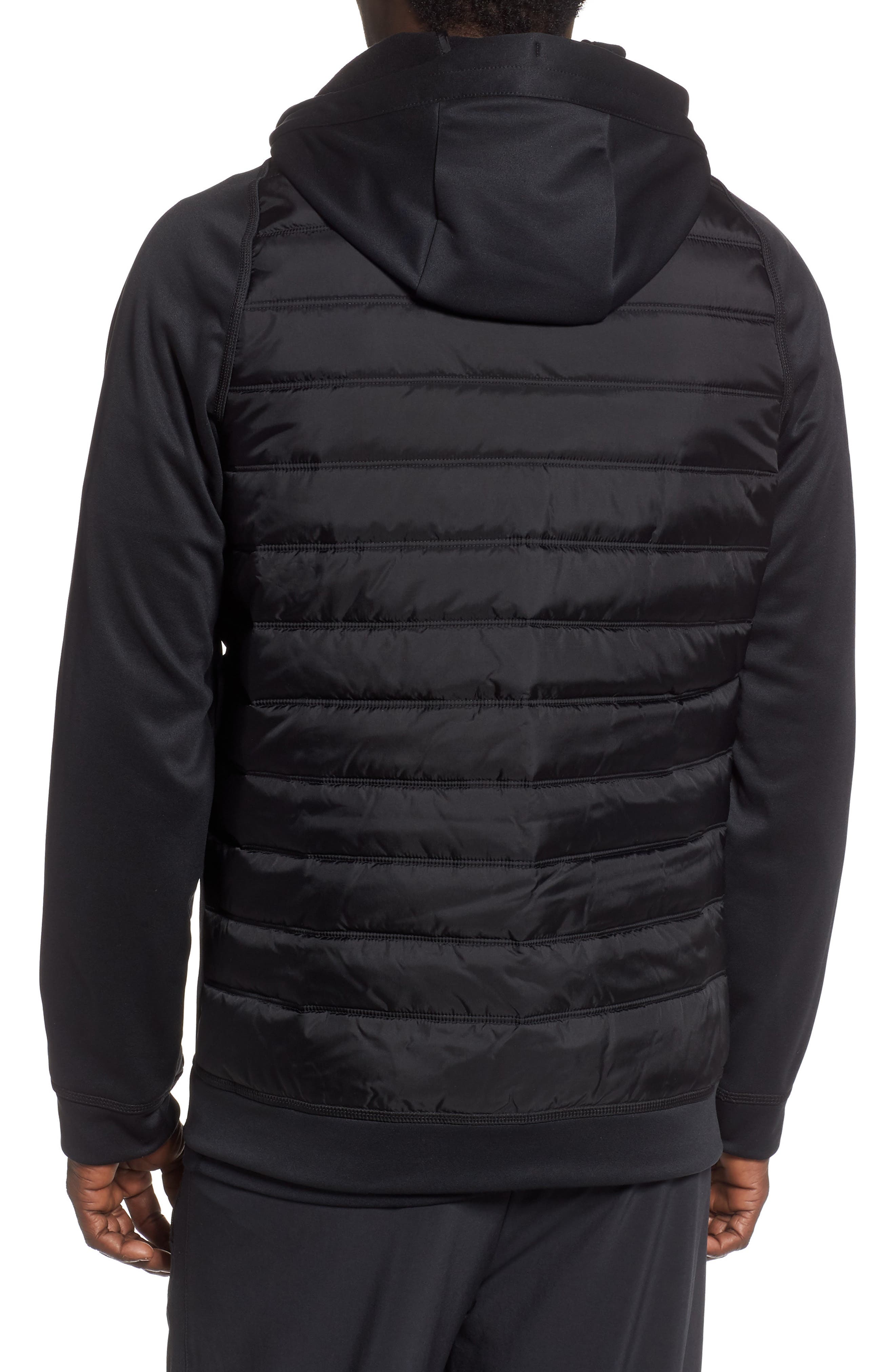 nike therma hooded nylon jacket