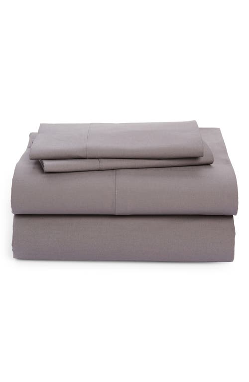 Boll & Branch Percale Hemmed Sheet Set in Stone at Nordstrom