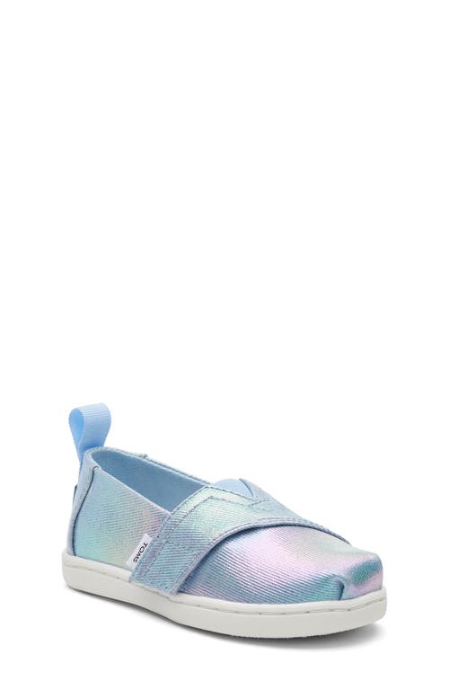 TOMS Alpargata Slip-On Sneaker Blue Multi-Color at Nordstrom, M