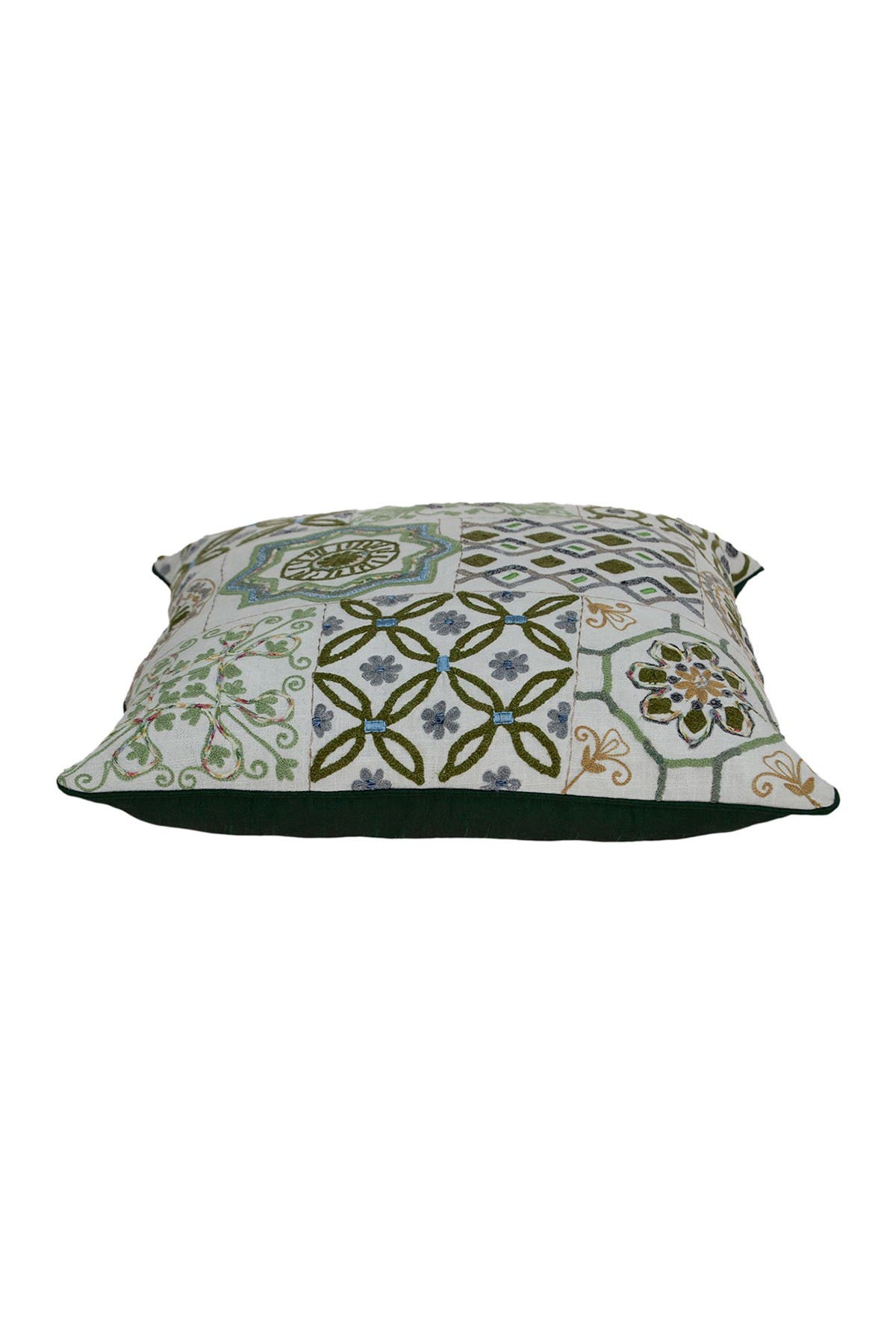 Parkland Collection Ren Transitional Beige Throw Pillow In Rust/copper