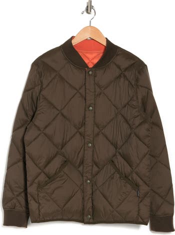 Calvin Klein Men's Reversible Quilted Jacket - Olive - Size M