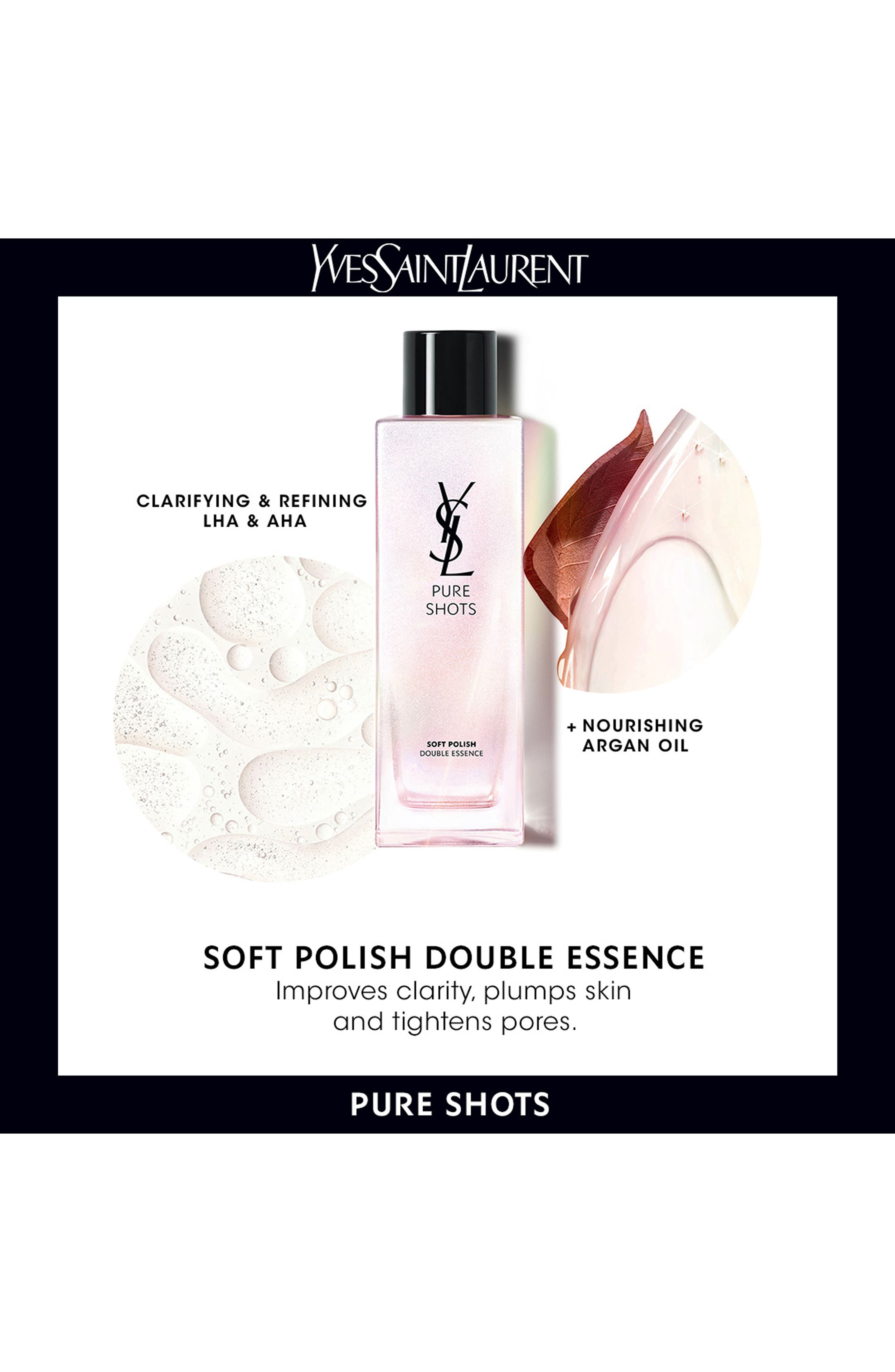 ysl pure shots soft polish double essence review