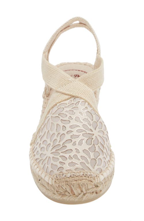 Shop Toni Pons Terra Wedge Espadrille Sandal In Cru/ecru