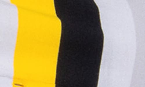 Akris Punto Multicolor Stripe Merino Wool Cardigan In Black-yellow-tin
