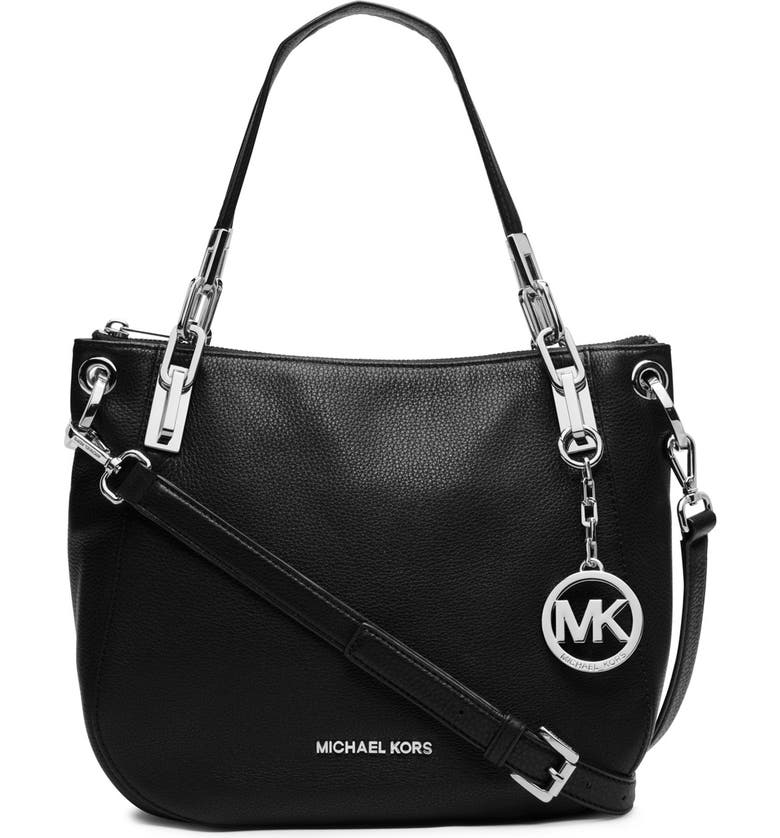 MICHAEL Michael Kors 'Brooke' Leather Shoulder Bag | Nordstrom