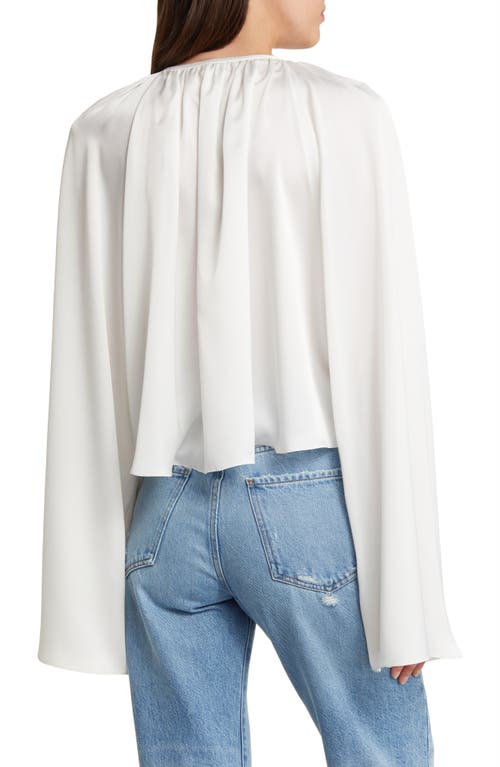 FRAME FRAME GATHERED NECK BLOUSE