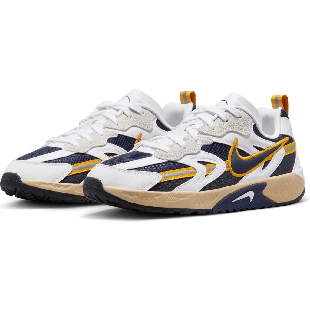 Nike Women's Jam Shoes In White/midnight Navy/gold