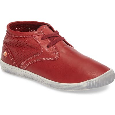 Softinos By Fly London Ink Bootie - Red