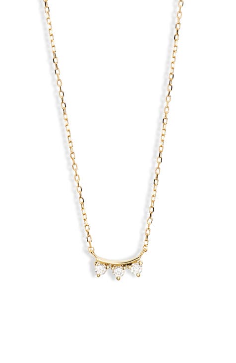 Diamond Diamond Delicate Necklaces Nordstrom