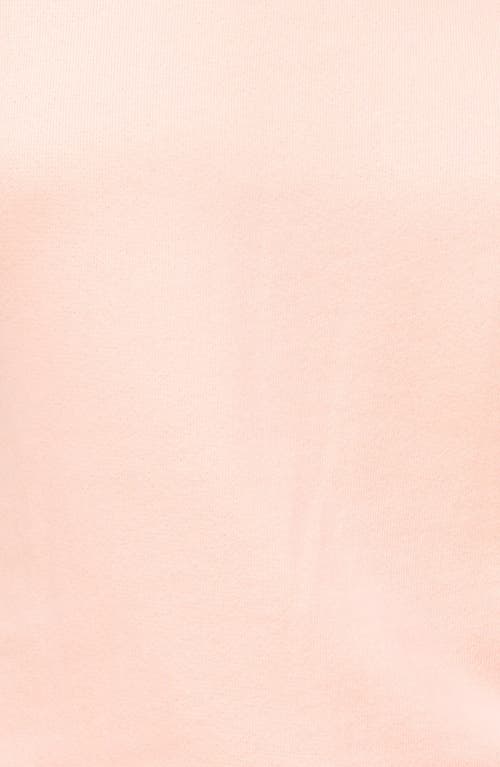 The Standard Stitch The Raglan Sweatshirt In Peach