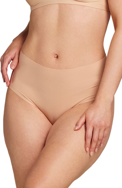 Shop Siella No-show High Waist In Maple Sugar