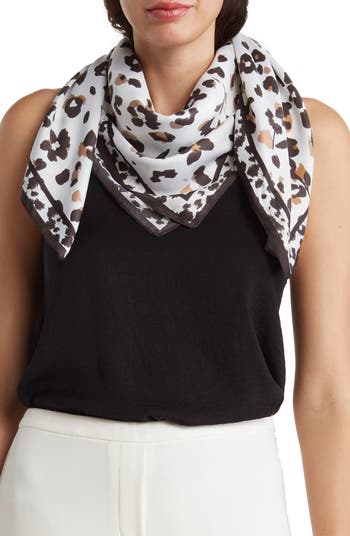 Vince camuto best sale leopard print scarf