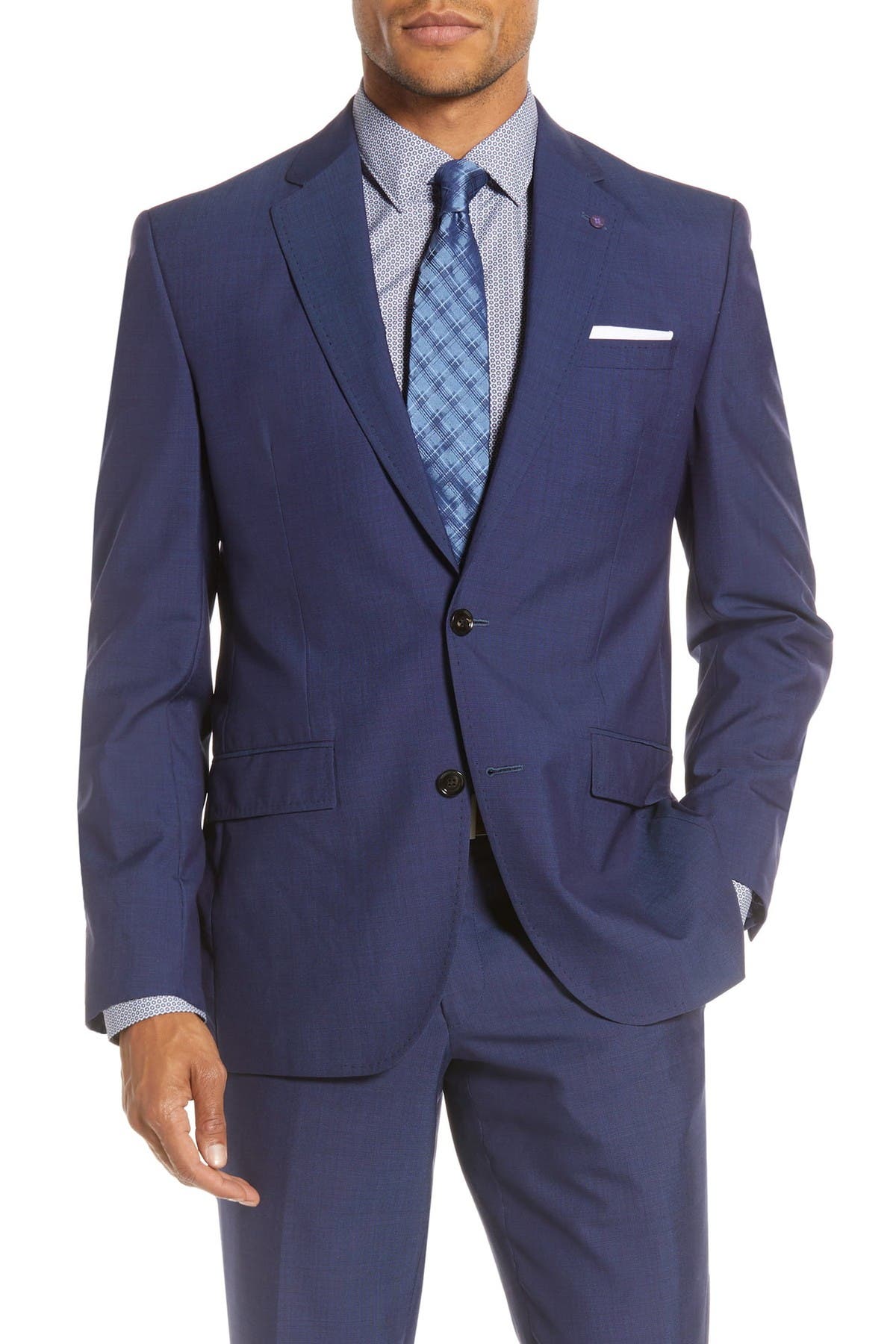 navy blue ted baker suit