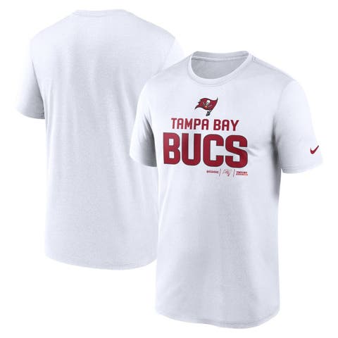 Tampa Bay Buccaneers Nike Women's Slant Logo Tri-Blend V-Neck T