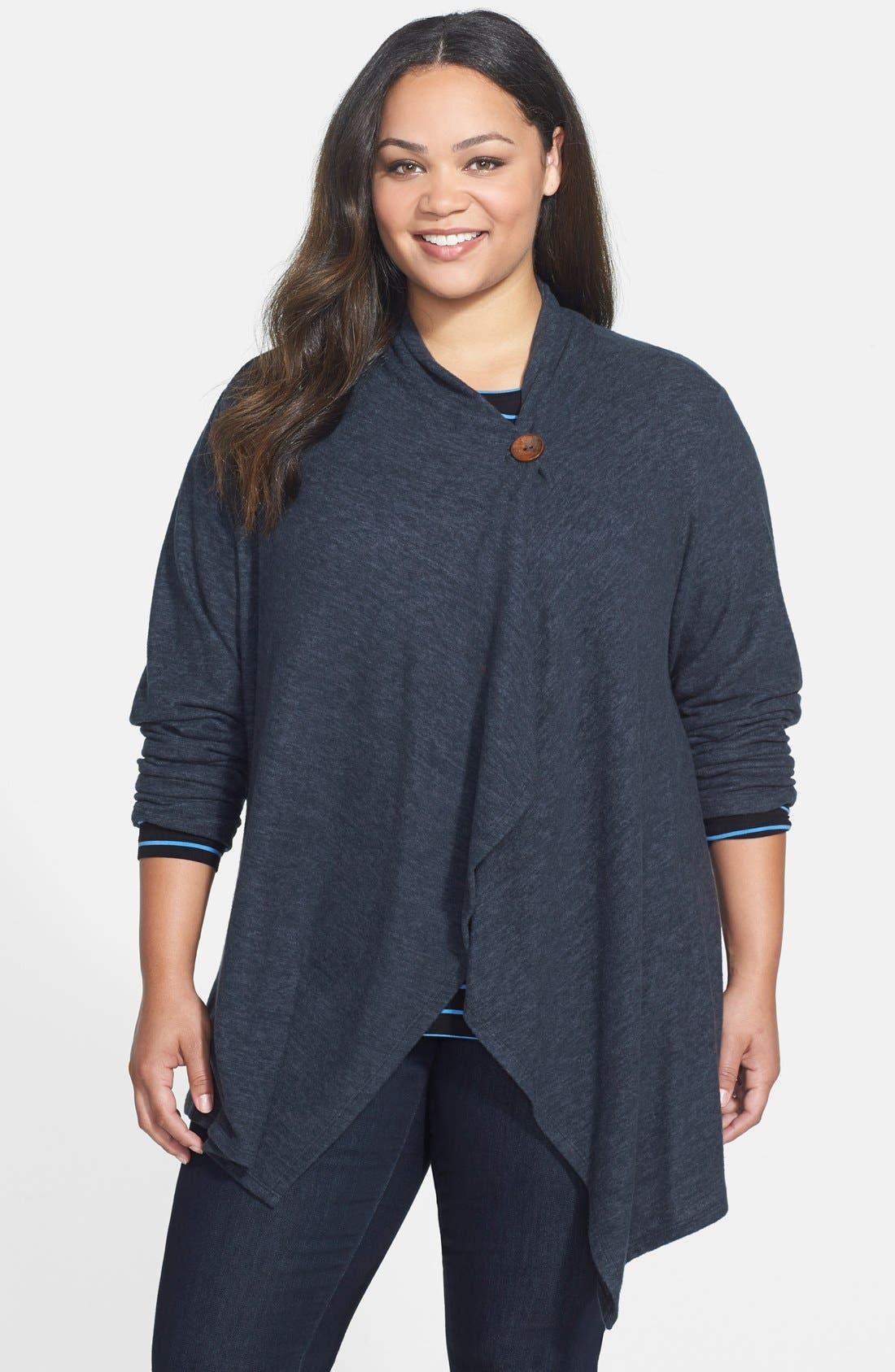 sweatshirt wrap cardigan