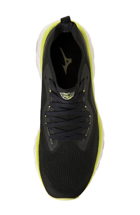 Shop Mizuno Wave Neo Ultra Running Shoe In Undyed Black-luminous