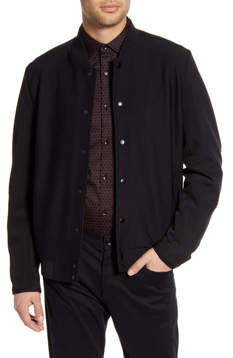 Karl Lagerfeld Paris Textured Er Jacket Nordstrom