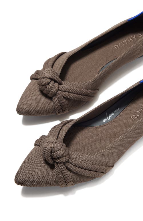 Shop Rothys Rothy's The Knot Point Ii In Sparrow