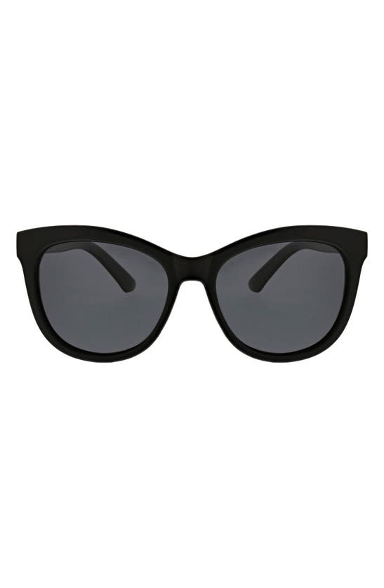 Hurley 54mm Butterfly Sunglasses In Black