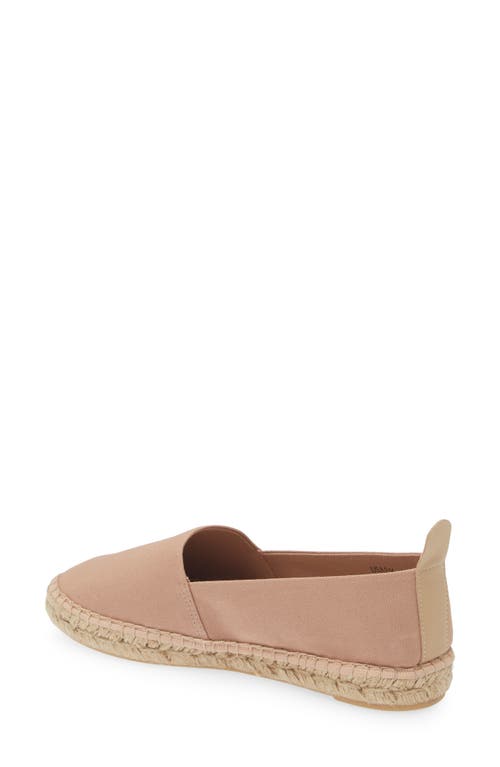 Shop Kaanas Roam Espadrille Flat In Blush