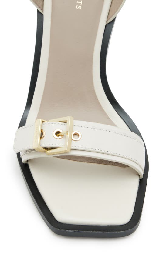 Shop Allsaints Pamela Ankle Strap Sandal In Parchment White