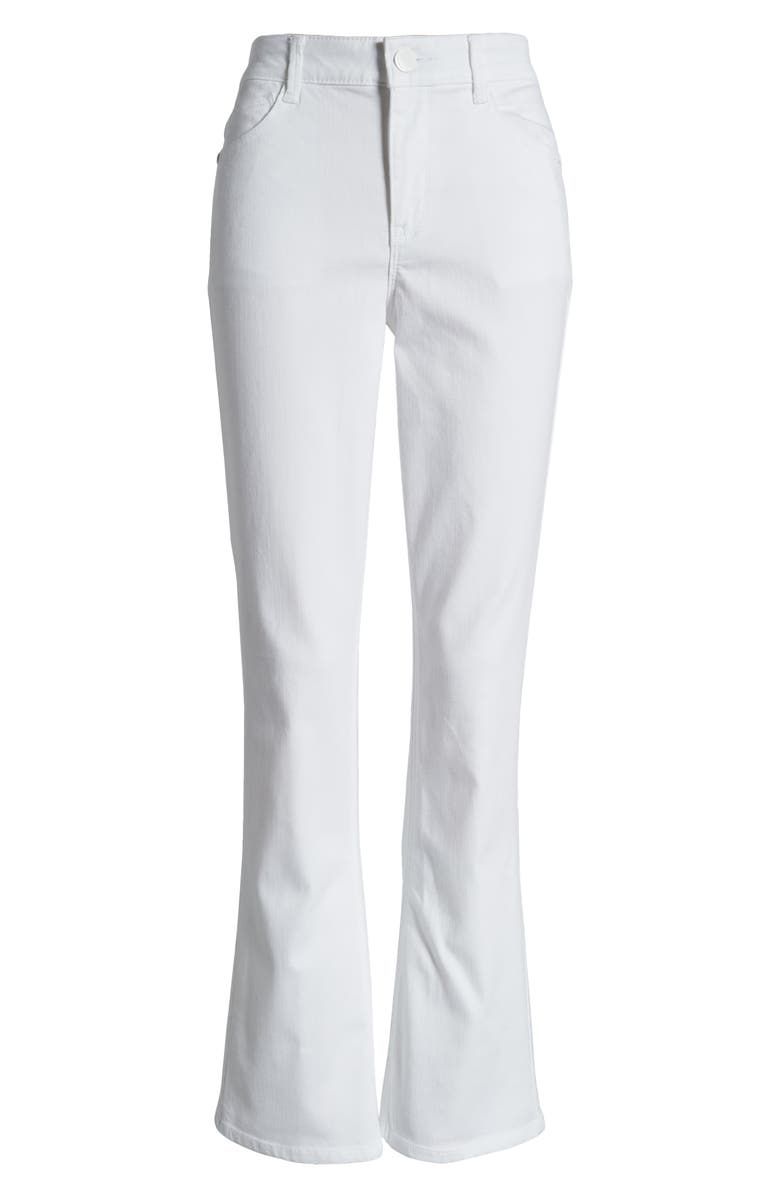 Wit & Wisdom Brittany 'Ab'Solution High Waist Bootcut Jeans, Alternate, color, Optic White
