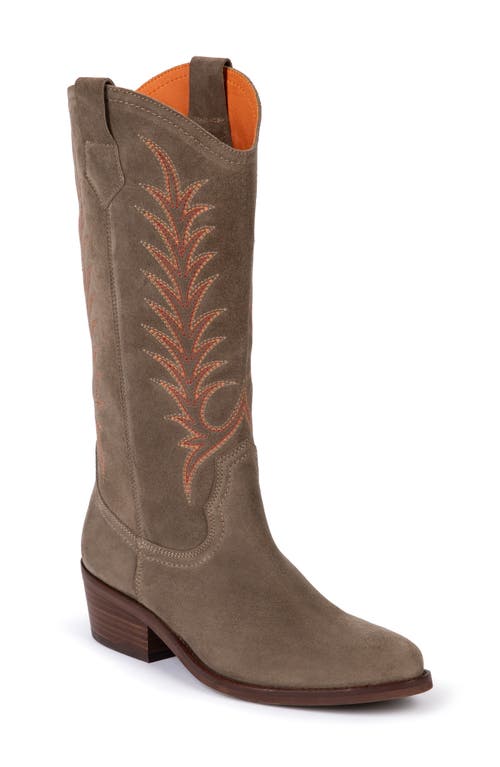 Penelope Chilvers Goldie Western Boot In Taupe