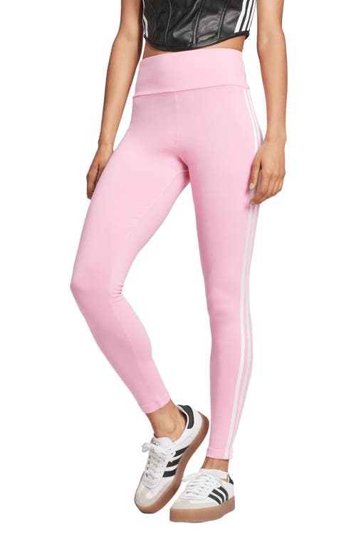 adidas Adicolor 3-Stripes Leggings Bliss Pink at Nordstrom,