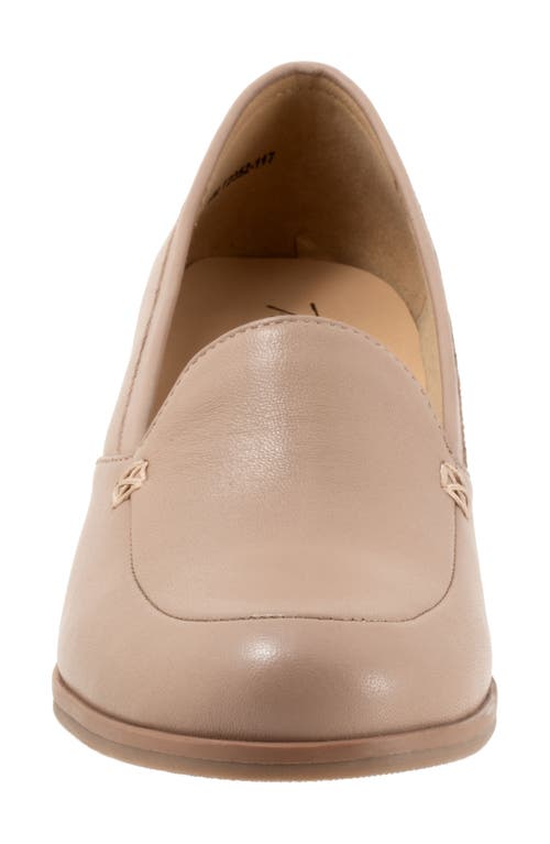 Shop Trotters Cassidy Loafer Pump In Taupe