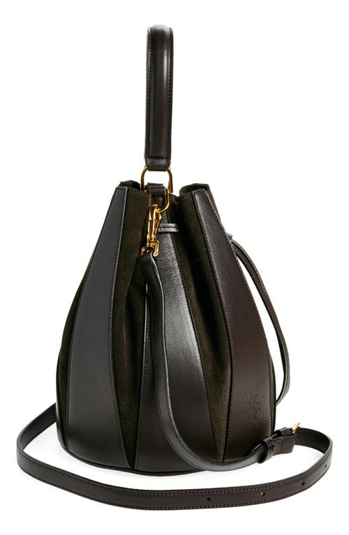 ALTUZARRA ALTUZARRA SMALL DRUM LEATHER BUCKET BAG 