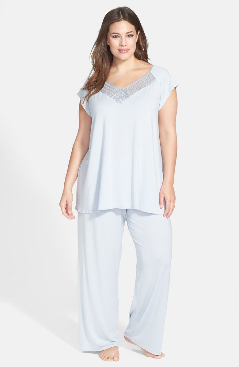 midnight by carole hochman lovely lattice pajamas plus midnight by carole hochman size chart