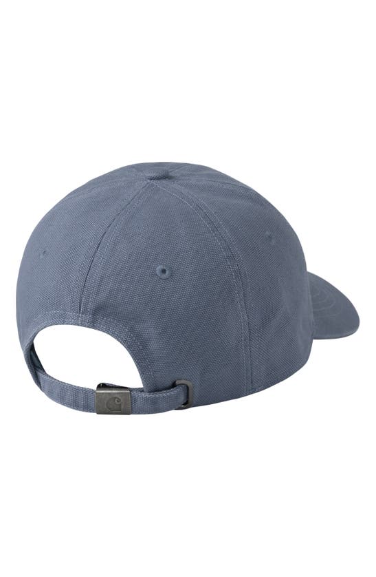 Shop Carhartt Icon Adjustable Baseball Cap In Bay Blue