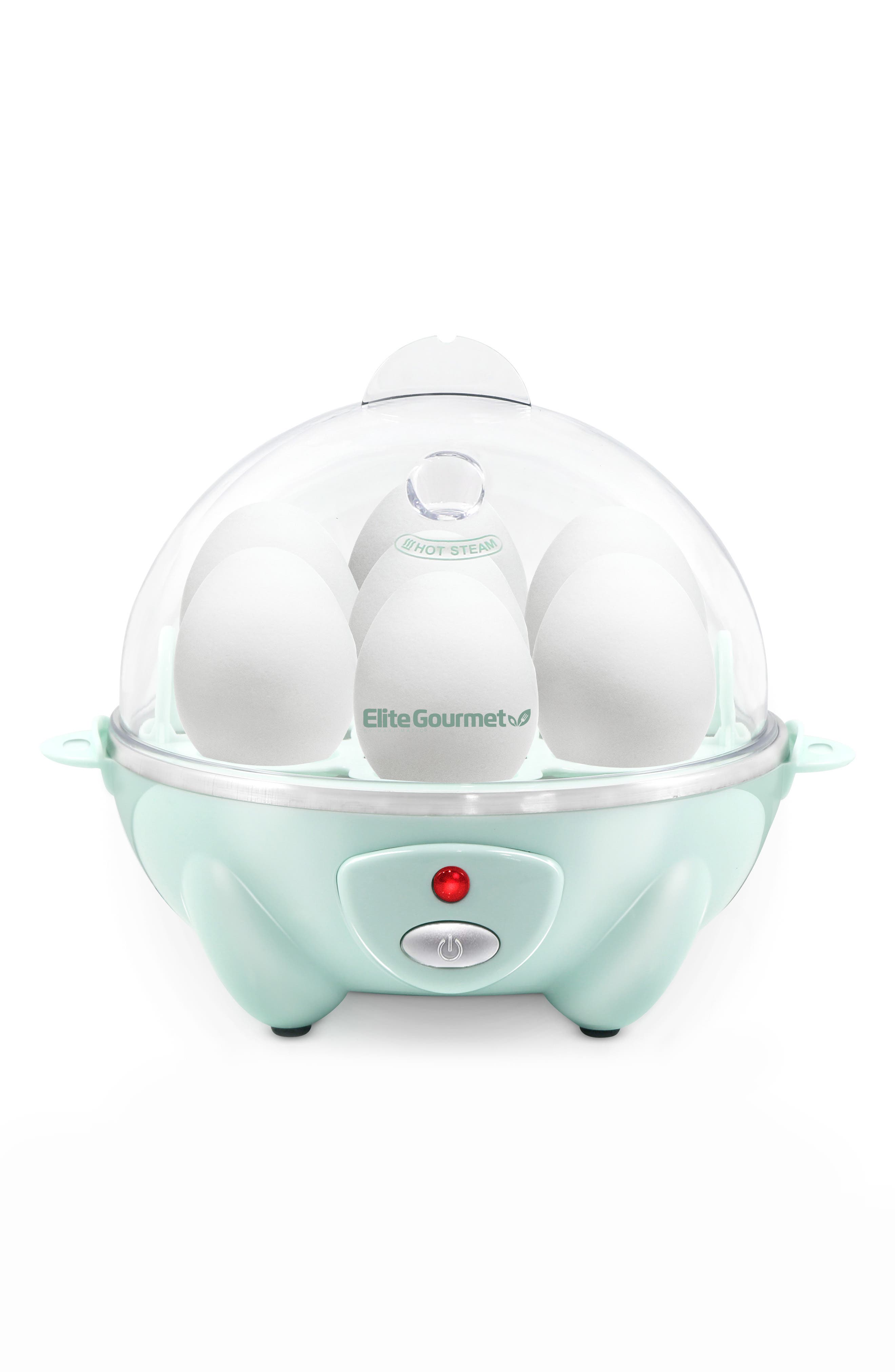 Maxi-matic Elite Egc007m Mint Blue Automatic Easy Egg Cooker In Green