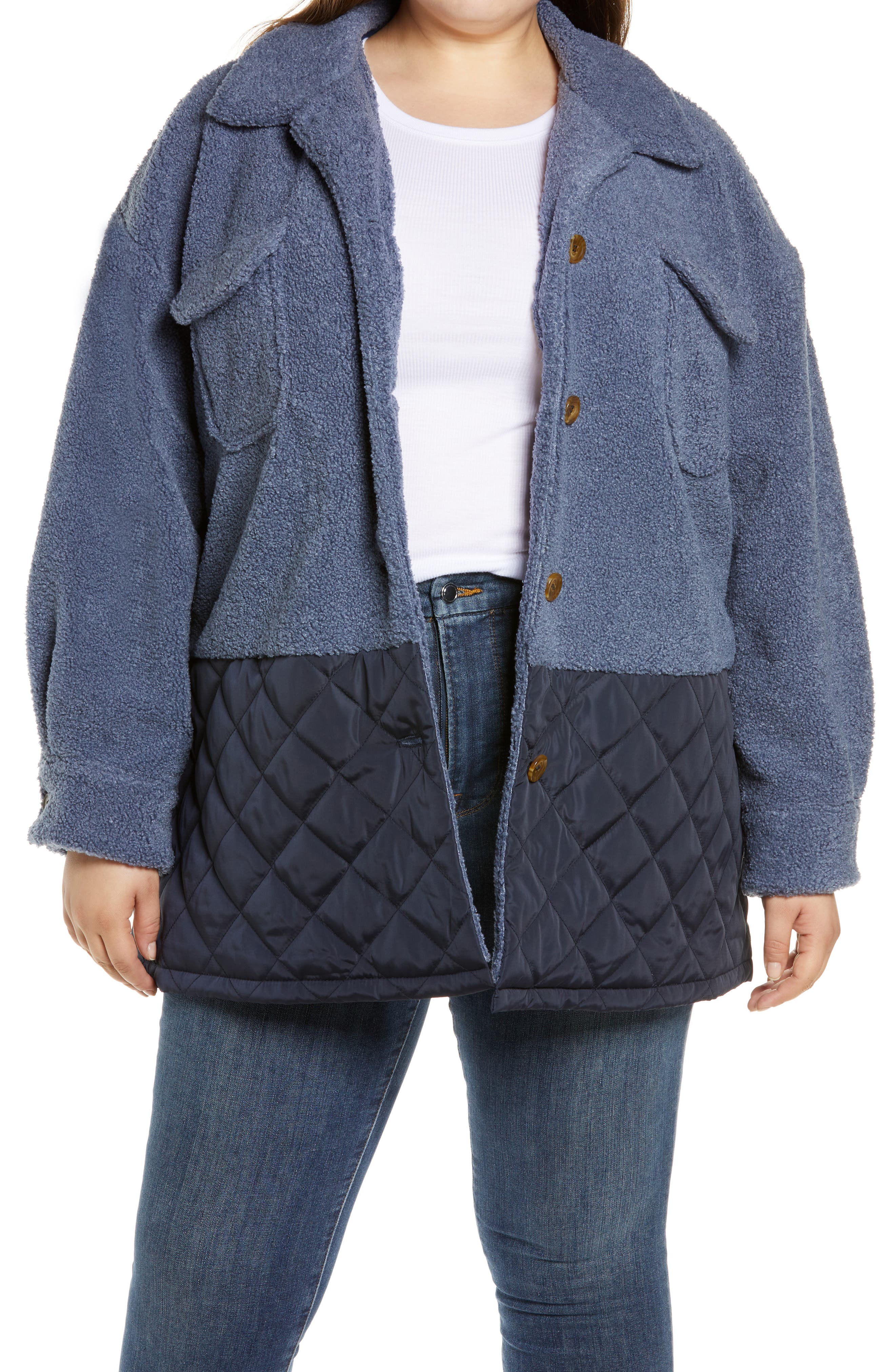 plus size navy jacket