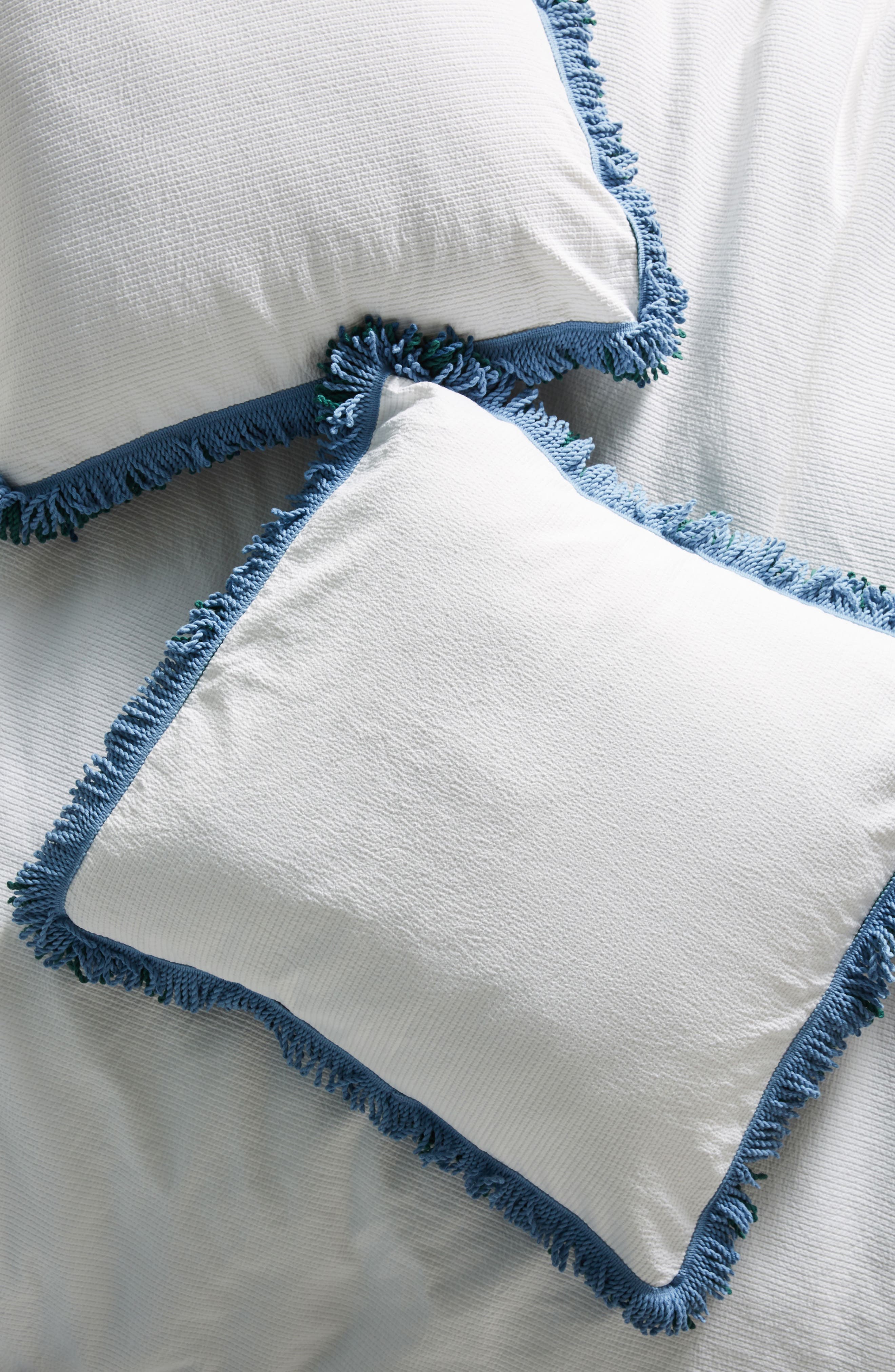 Anthropologie Layered Fringe Euro Sham Nordstrom