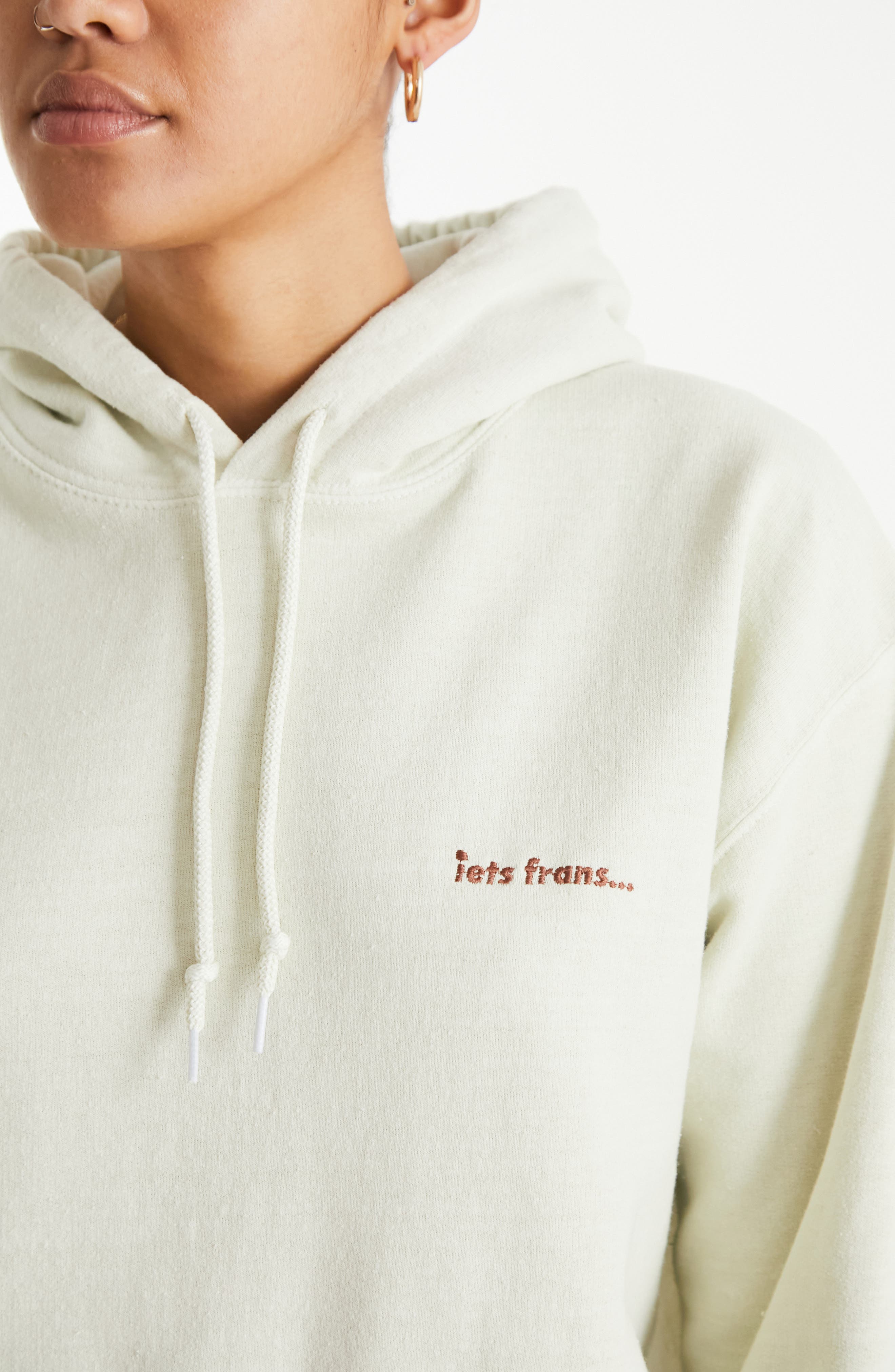 iets frans fleece hoodie
