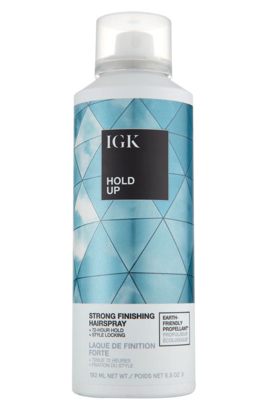 Shop Igk Hold Up Strong Hold Finishing Hairspray, 5 oz