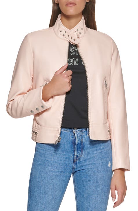 Pink Leather Jacket -  Canada