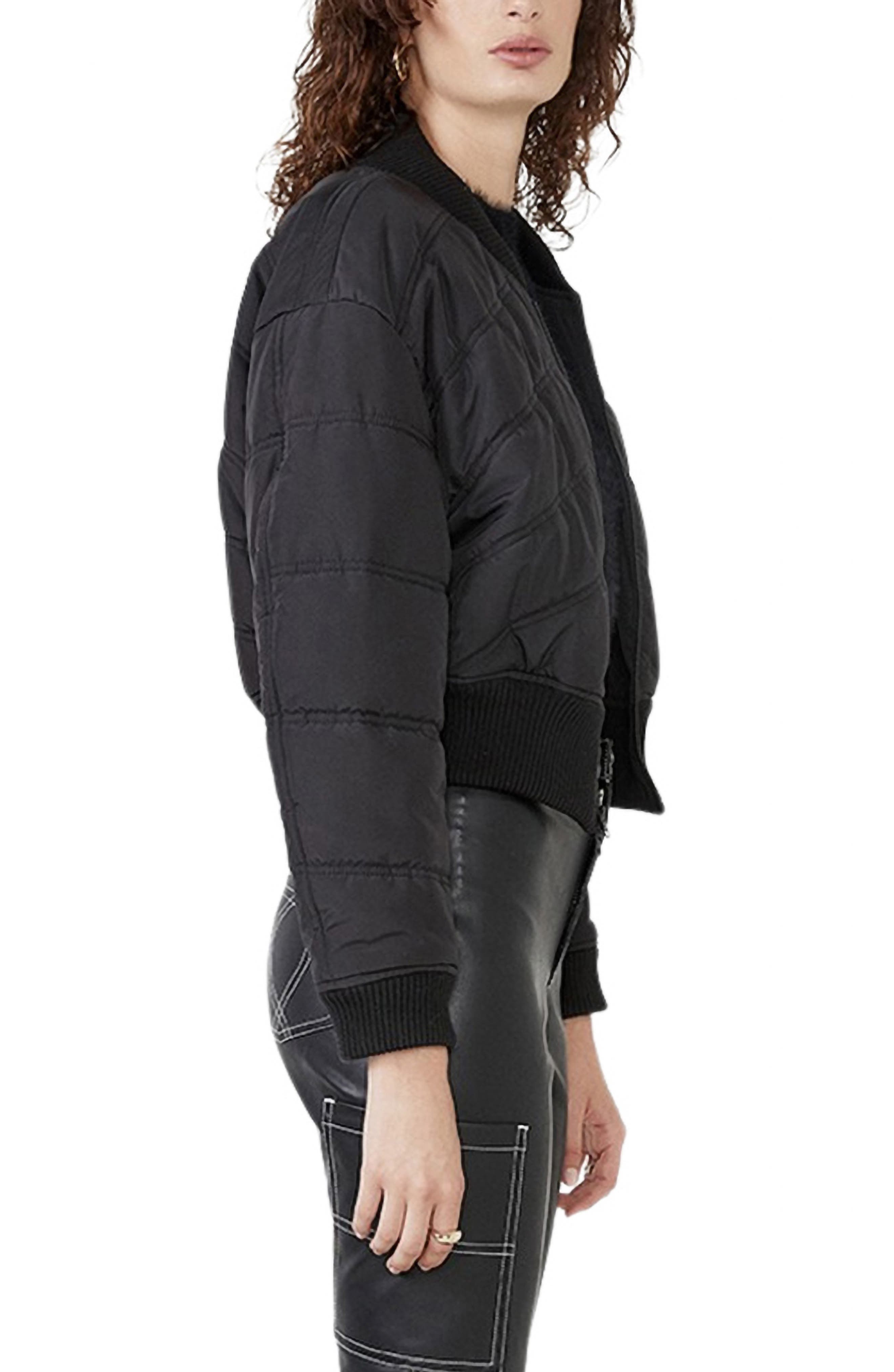 bardot puffer jacket