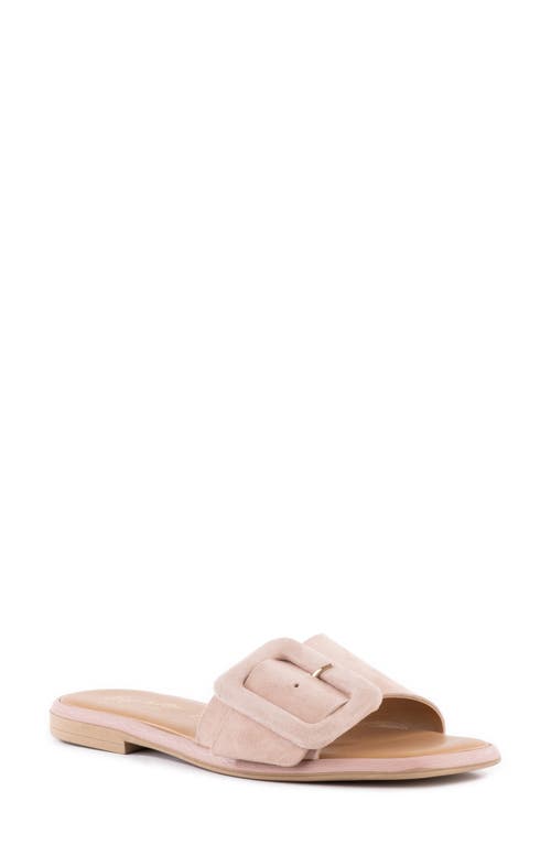 Seychelles Manhattan Slide Sandal In Blush