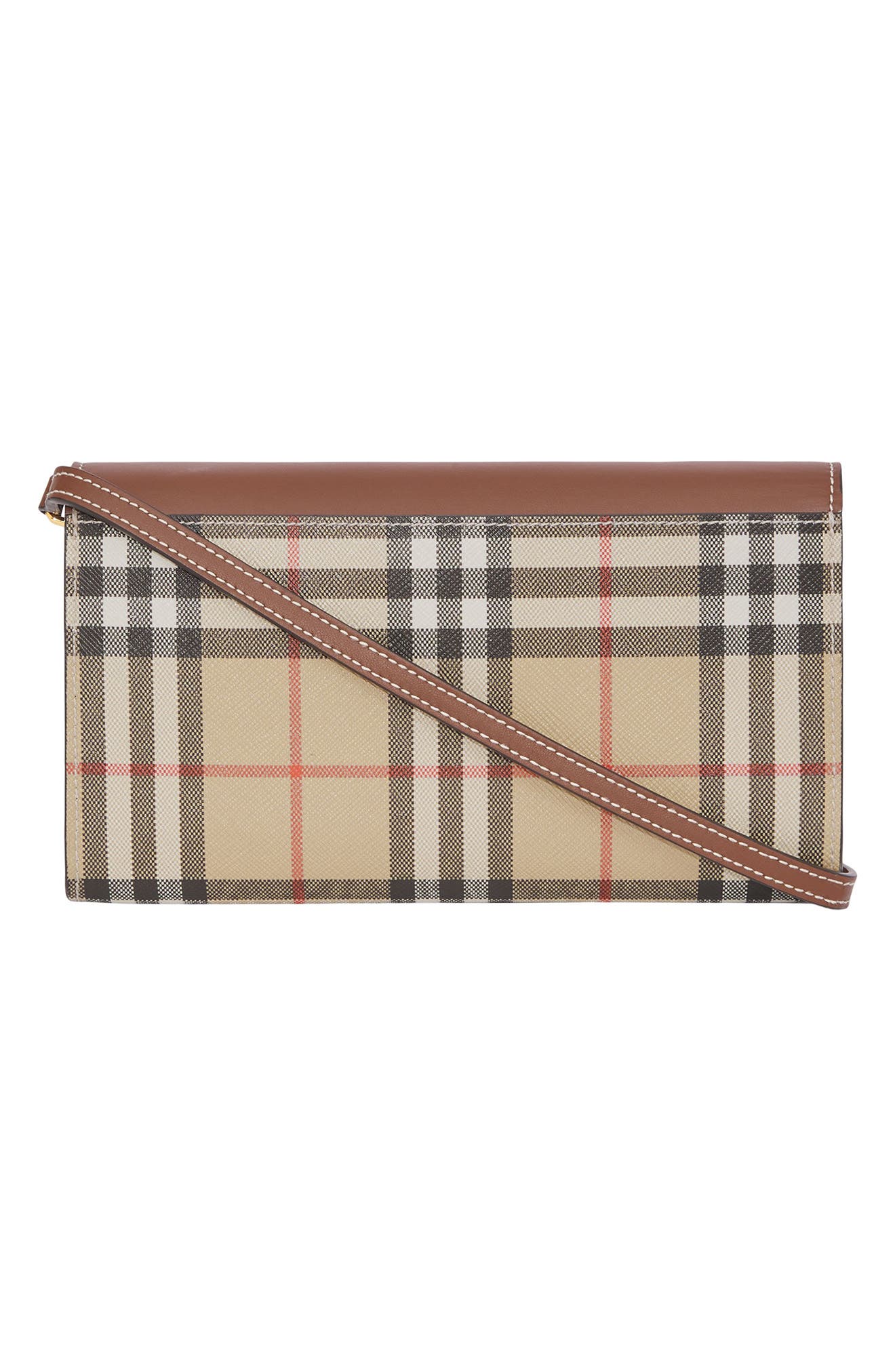 burberry hannah leather clutch