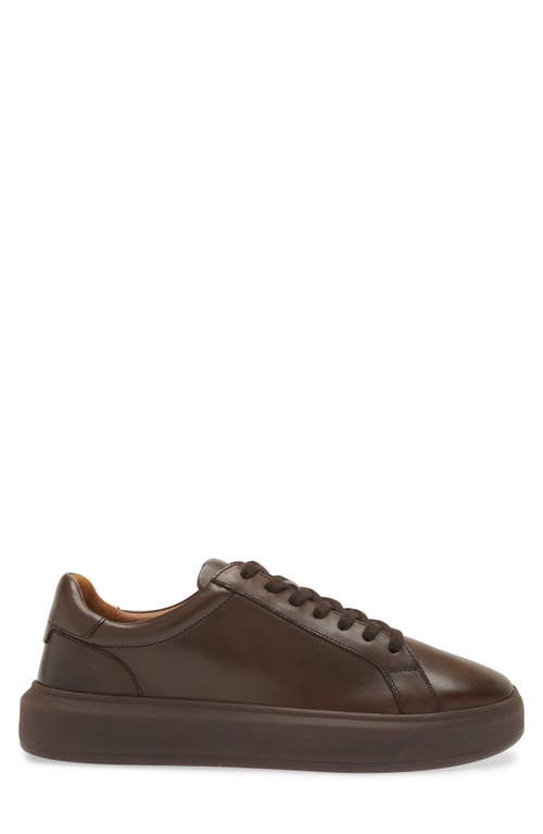 Allen Edmonds Foster Low Top Sneaker In Mahogany